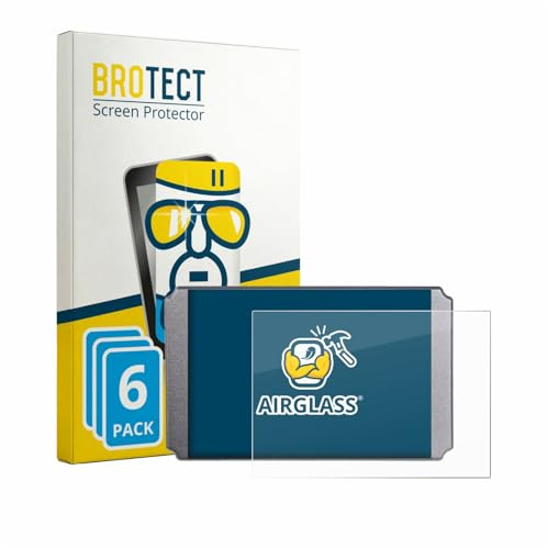 BROTECT 6 Stück Schutzglas für Windmeile KT-LCD8H Schutzfolie Panzer Folie Glas[Extrem Kratzfest 9H, Anti-Fingerprint, Ultra-Transparent]