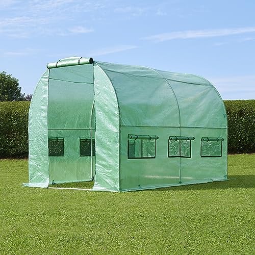 FeelGoodUK PT3 Bâche de rechange pour serre de jardin tunnel 3 x 2 x 2 m