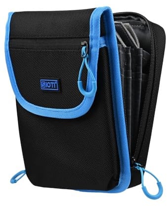 SIOTI Kamera Lens und ND Filter Case Gürteltasche für 40,5 mm-105 mm rund oder quadratisch Filter und Filter Halter