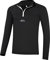 Black Crevice Herren Zipper Funktionsshirt, schwarz, L