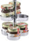 Contacto Edelstahl Marmeladen - Etagere für 6 Portionen