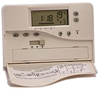 edi-tronic Raumthermostat - Temperaturschalter LCD - bis 8A LT-08 Thermostat Heizung Klima