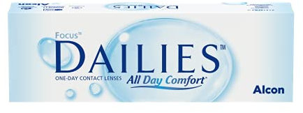 Focus Dailies All Day Comfort Tageslinsen weich | 30 Stück | BC 8.6 mm | DIA 13.8 mm | +04.50 Dioptrien
