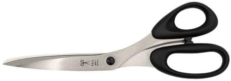 Scherenmanufaktur PAUL 908 Profi Stoffschere und Schneiderschere, 21,2 cm lang Schere, Kunststoff, Schwarz, 21,2