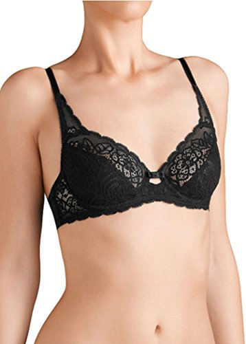 Triumph Damen BH mit Bügel Amourette Spotlight W, Schwarz (Black (04) ), Gr. 80D