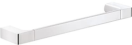 Porta asciugamani da muro 35 cm, cromato lucido, Gedy Pirenei