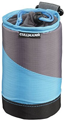 Cullmann Objektivtasche mittelgroß wasserabweisend 98633 Cyan/Grau 90 x 150 x 90 mm