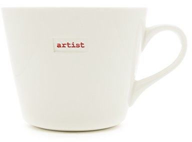 Keith Brymer Jones - Word Range - Ceramic Standard Mug - Artist - 350ml