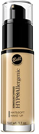 Bell HYPOAllergenic, MatSoft Makeup 3 30 g, Sunny Biege, 31 g
