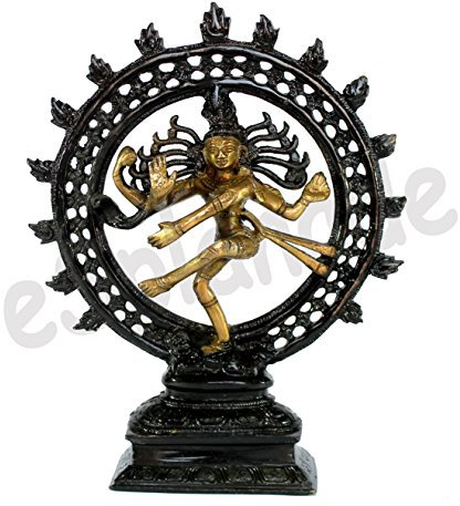 eSplanade Messing Natraj Statue Idol Skulptur Shiva Nataraj der Herr - Gott des Tanzes Natrajan