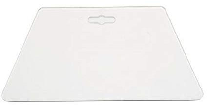 12 spatole per carta da parati bianche