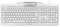 CHERRY SECURE BOARD 1.0, Kabelgebundene Security-Tastatur mit Kartenleser und RFID/NFC-Schnittstelle, Deutsches Layout (QWERTZ), USB-A Anschluss, Weiß-Grau