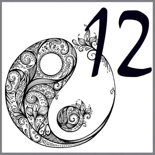 Numérotation de porte/rue/maison originale. 15,2x15,2x0,5cm. Numéro au choix