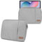 NAmobile Tablet Tasche kompatibel mit Samsung Galaxy Tab S10 Plus S9 Plus S8 Plus S7 Plus/FE 5G 12,4 Zoll Hülle Tasche Schutzhülle Case Cover, Farbe:Grau