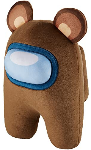 Among Us Huggable Plush Series 2 - Orsetto marrone, altezza 30 cm