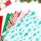 QUCUMER 80 Blätter Weihnachts Seidenpapier 50*50cm Bastelpapier Transparentpapier Geschеnkpаpier Bunt Blumen Papier zum Befüllen Geschenktüten Verpacken 17g/qm für Weihnachten Deko Geschenkverpackung