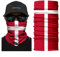 ShopINess Unisex Erwachsene Multifunktions Schlauchschal Halswärmer Neckwarmer Flaggen-Stil Fußball Weltmeisterschaft (Dänemark)