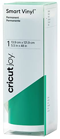 Cricut Joy Smart Vinyl Permanent | Grasgrün (Matt) | 1,2 m | Selbstklebende Vinylrolle | Für die Verwendung mit Cricut Joy