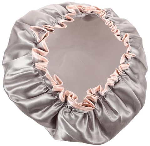 Cabilock Women Bathing Hat Waterproof Sauna Hat for Long Curly Hair Reusable Shower Cap Comfortable Peva Material