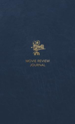 Movie Review Journal: A Critic's Notebook for Rating Film