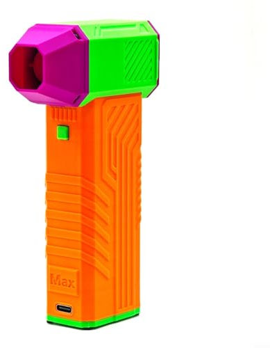 SPORTARC X3 Max Turbo Violent Fan - Potente ventilador industrial de motor sin escobillas, 130.000 RPM Mini Turbo Jet Interfaz tipo C (naranja)