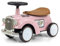 Vintage-Fahrzeug Royce von Milly Mally - Retro Rutschauto mit Hupe, Stauraum und Eva-Rädern für Kinder ab 12 Monaten (Rosa)