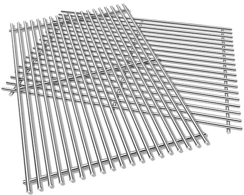OTAMECE 66095 66802 Grillroste Ersatzteile für Weber Genesis II 300 und Genesis II LX 300 Series Gasgrills, 47,6 cm Grillrost für Weber Genesis 2 Grillroste