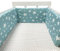 GYCF Baby Krippen Stoßstangen krippenumrandung Kinderbett Stoßfänger Nestchen Bettschutz Babybett Umrandung Gitterbett Kopfschutz Bettumrandung Stoßfänger,A13,180x30CM