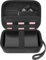 Externe Festplatten Tasche für Seagate Portable Drive 2TB für WD Elements 1TB, 2TB, 4TB, für Toshiba, für SanDisk, für Samsung T7 tragbare Festplatten HDD SSDs Reisetasche (nur Gehäuse), Schwarz
