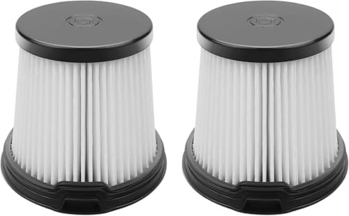 Alrens Pack of 2 Filter Replacement Vacuum Cleaner Filter Accessories for Lubluelu 202 Cordless Vacuum Cleaner for Oraimo OSV-102, for Shark Filter Replacement Set, Washable and Reusable