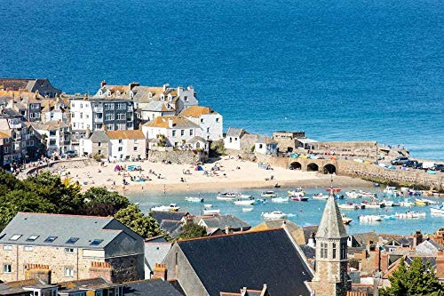 Puzzle 1000 Teile St Ives Cornwall für Erwachsene Kinder 26x38CM