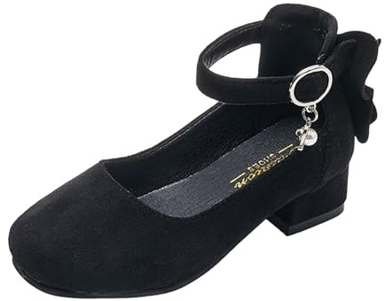 Generisch Prinzessinnen Schuhe Mädchen Dicke Sohle Sandaletten Sommer Bequeme Atmungsaktiv Stöckelschuhe Kinder Riemen Verstellbare Schnalle Taufschuhe Mädchen Für 2-15 Jahre