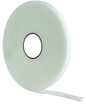 STORMGUARD White 05SR039015MW 15m Ultraseal Soft Self-Adeshive Foam Draught Excluder, L-15 Metres W-8mm H-6mm