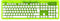 PC - Wireless Tastatur Rock Candy - grün