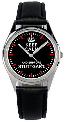 KIESENBERG Stuttgart Geschenk Artikel Idee Fan Uhr B-1340