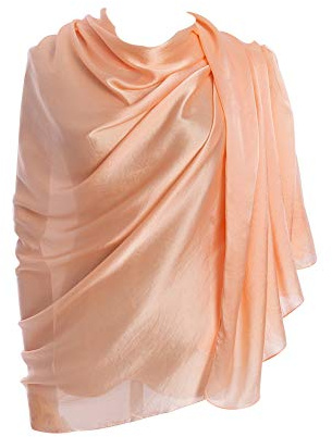 CYZLANN Damen-Schals, 100% Seide, lange, leichte Schals für Damen