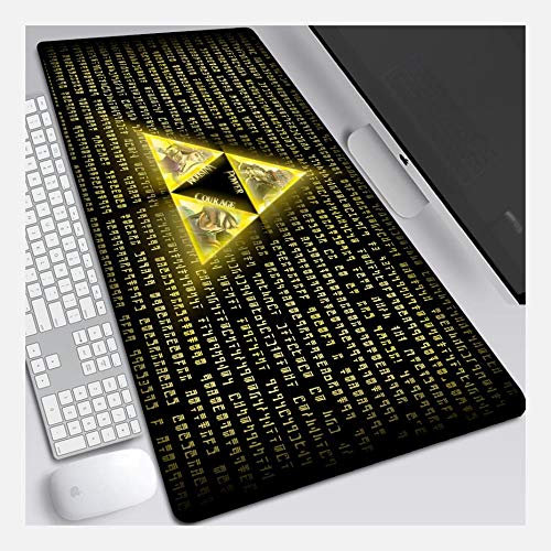 IGIRC Tapis De Souris Legend Gaming Speed De Zelda |Tapis De Souris XXL | Grand Format 800X300Mm | Base De 3 Mm D'Épaisseur | Une Précision Et Une Vitesse Parfaites, D