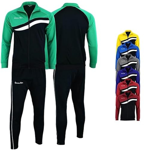 German Wear STRIKER Herren Trainingsanzug Sportanzug Jogginganzug Doppellagig