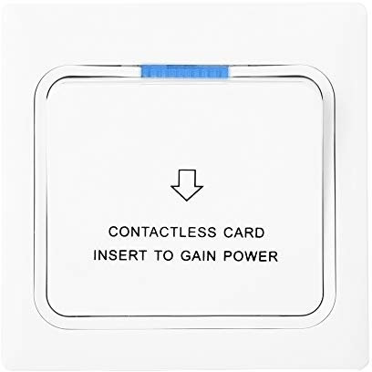 Interruttore di accensione, pannello interruttore di riconoscimento dell'elettricità del sensore della scheda chiave di accensione per carta d'identità del supporto di risparmio energetico dell'hotel,