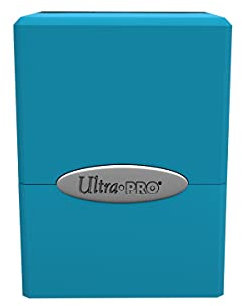 Ultra Pro - Würfelförmige Deck-Box aus Satin – Himmelblau