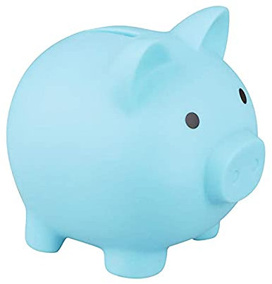 Tirelire Enfant, Tirelire De Cochon en Plastique, Tirelire Mignonne, Tirelire d'argent De Cochon, Couleurs Vives, Tirelire De Voyage Légère Et Résistante