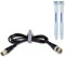 YIMATEECO Koaxialkabel RG59 BNC Verlängerungskabel 1M, BNC Stecker auf Buchse, CCTV Überwachungskamera Kamera Kable 23AWG 75Ohm für CCTV-System, Kamera (Schwarz, 1Stü, 1M Video Kabel)