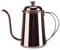 Bollitore da 650 ml, in acciaio inox preciso a collo d'oca bollitore per caffè, tè, casa, bollitore a collo d'oca (colore oro rosa)
