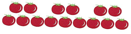 OSALADI 15 Stk Aufkleber Für Obst Und Gemüse Küche Aufkleber Pflanzliche Abziehbilder Aufkleber Für Kühlschränke Entfernbare Wandaufkleber Obst Und Aufkleber Einstellen Karikatur Kind