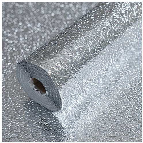 3d Wandpaneele Selbstklebend Top Küche Aufkleber Aluminiumfolie Blumen Öldicht Wasserdichte Küche Herd Schrank Selbstkleber Wandaufkleber DIY. Hintergrund Wandpaneele Selbstklebend ( Color : Orange pe