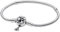 HappyStar Armkette Damen Silber 925, Damen Armband für Beads Charms，Kmpatibel Mit Pandora Charms.