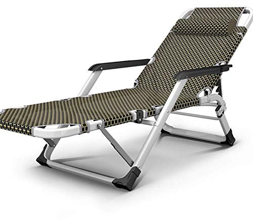 Loungesessel, Gartenliegen und -Sessel, Leopardenblumen-Motiv, zusammenklappbar, verstellbar, Sonnenliege, Gartenliege, Liegestuhl für den Strand, Pool, Außenterrasse, Garten, Camp