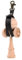 Xinhuju Kendama Decke, traditionelles japanisches Geschicklichkeitsspielzeug mit Anziehzubehör, exquisites Kendama-Spielzeug, Holster Strap, Aufbewahrung für Geschenke für Teenager