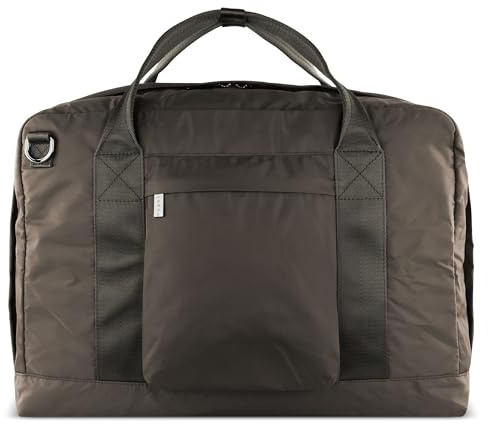 bugatti Elia Herren-Businesstasche aus Nylon, faltbare Aktentasche mit Laptopfach ca. 15