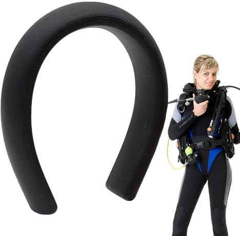 Dive Weight Neck Ring – Weiches Blei-Halsband für Freitauchen, Pool und Tiefentraining, rutschfeste, verstellbare Tauchausrüstung für Auftriebskontrolle